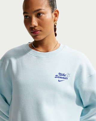 Nike Sportswear Phoenix Fleece Women's Oversized Crew-Neck